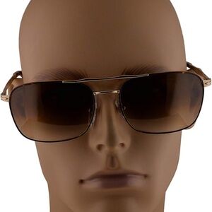 Persol 2454-S Sunglasses Gold Havana w/Clear Gradient Brown Lens